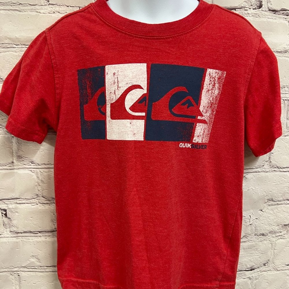 Boys Quicksilver Short Sleeved T-shirt